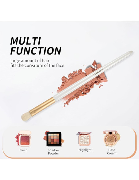 Brocha para Sombra de Ojos DUcare - Difuminado Fluffy Vegana