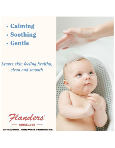 Flanders Champú y Lavado 3 en 1 a Base de Plantas 425g