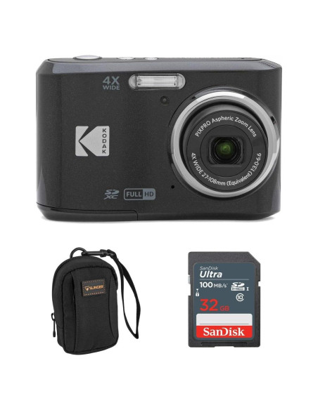 Cámara Digital Kodak PIXPRO FZ45 16MP Full HD + 32GB Cámara Digital Kodak PIXPRO FZ45 16MP Full HD + 32GB