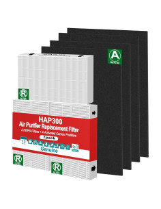 Juego de Filtros HEPA y Carbón GRN FIL HPA300 - 3+4 Piezas
