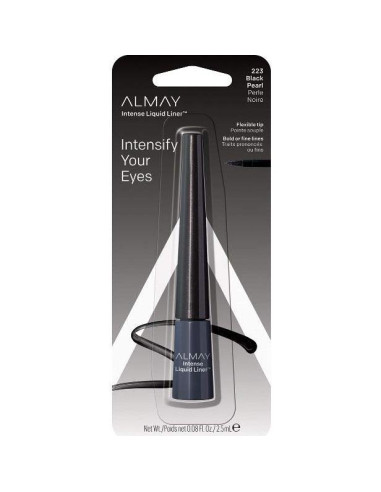Delineador Líquido Intenso Almay 223 Perla Negra 2.37 ml