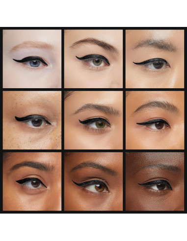 Delineador Líquido Intenso Almay 223 Perla Negra 2.37 ml