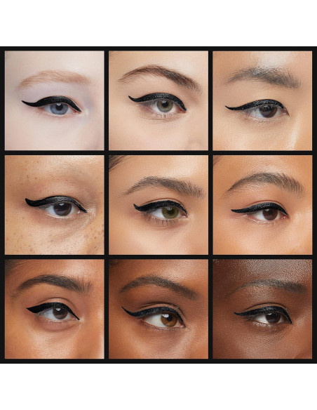 Delineador Líquido Intenso Almay 223 Perla Negra 2.37 ml