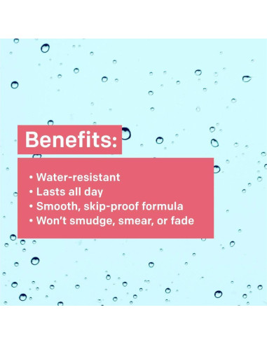 Delineador Líquido Intenso Almay 223 Perla Negra 2.37 ml