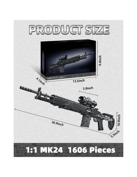 Conjunto de Bloques de Construcción MK14 Nueris - 1468 Piezas Conjunto de Bloques de Construcción MK14 Nueris - 1468 Piezas