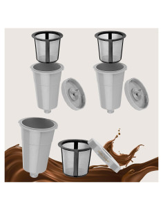 K Cups Reutilizables Hello Angel para Keurig 1.0 - 3 Paquetes