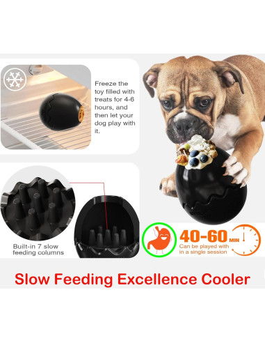 Juguete Masticable Rellenable para Perros AUTENS Grande TPR