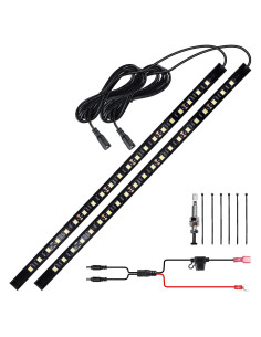 Linkstyle Kit de Luz LED Bajo el Capó 2 en 1 42 LEDs 12V