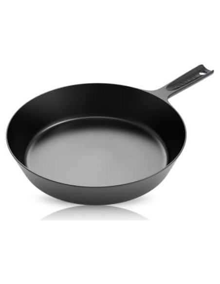 Sartén de Hierro Fundido COOKLIFE 10 Pulgadas Pre-Sazonada
