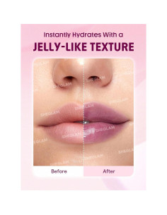SHEGLAM Jelly Wow Aceite Labial Tinte Brillo Natural 91g 2