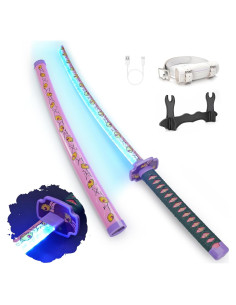 Espada de Cosplay Iluminada Zisu Kokushibo 101.6 cm Recargable
