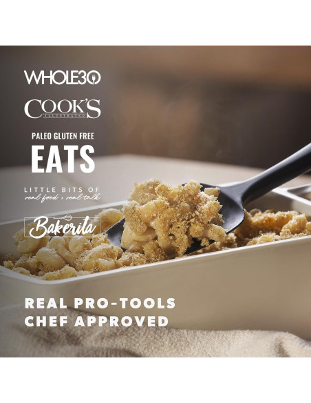 Espátula de Silicona DI ORO Sin Costuras - Profesional, 28.4 cm, Negro