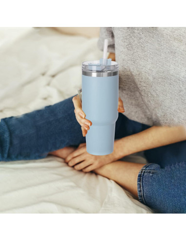 Greant 8 Pajitas de Silicona 30.48 cm para Taza Stanley