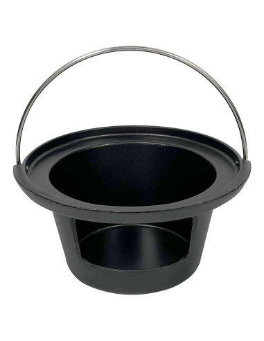 Cubo de Ceniza Hierro Fundido KAMaster para Big Green Egg Mediano