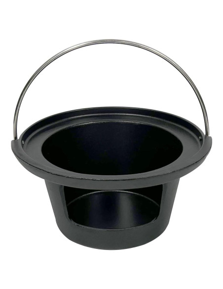 Cubo de Ceniza Hierro Fundido KAMaster para Big Green Egg Mediano