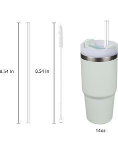 Popotes Reemplazo KLOWOAH para Vaso Stanley 14oz - 6 Piezas 2