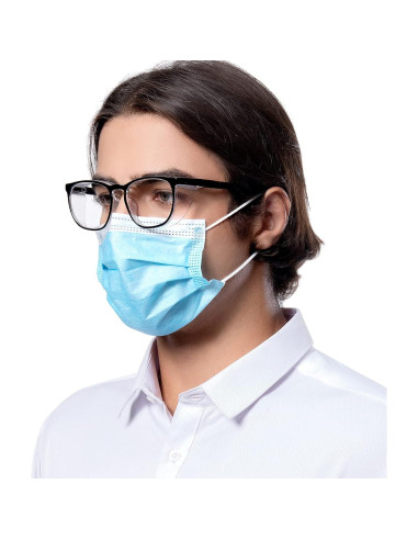 Gafas de Seguridad TOREGE Antivaho y Antirayones - Lentes Claras