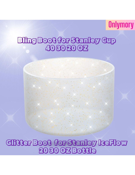 Bota de Silicona Onlymory para Taza Stanley 20 30 40 oz