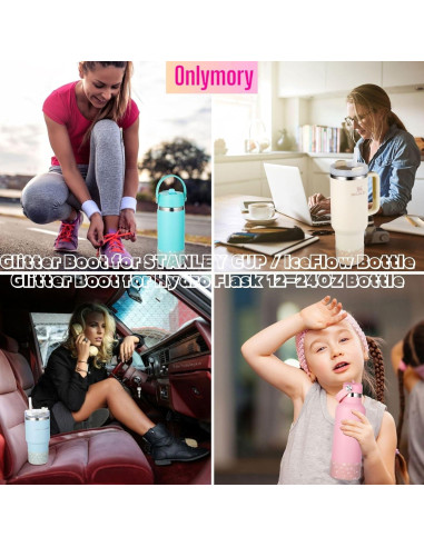 Bota de Silicona Onlymory para Taza Stanley 20 30 40 oz