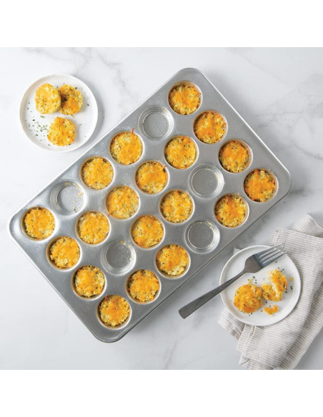 Bandeja para Muffins Petite Nordic Ware 24 Cavidades Aluminio