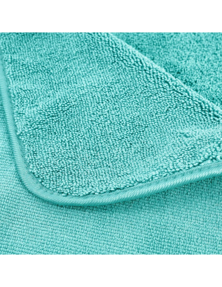 Toalla de baño microfibra POLYTE 60x30in 6 piezas Aqua