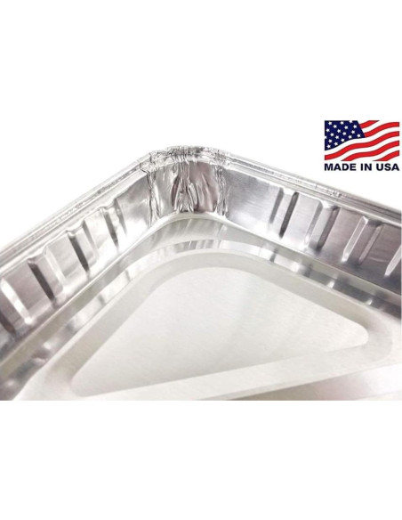 Molde para Pastel Desechable ProPac & Seal 1/2 Tamaño - 5 Piezas