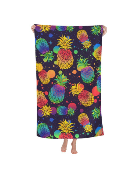 Toalla de Playa VOOHDDY Microfibra Secado Rápido 132x81cm