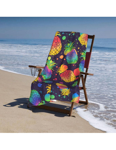 Toalla de Playa VOOHDDY Microfibra Secado Rápido 132x81cm