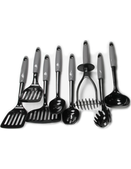 Espátula Jumbo de Nylon Chef Craft 30.5 cm Gris Resistente