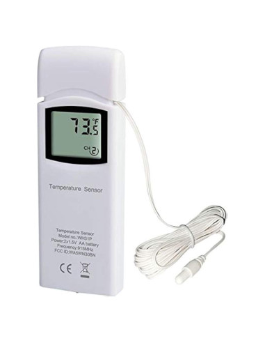 Termómetro de Sonda Ambient Weather WH31P IPX4 10 pies