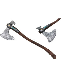 Hacha de Guerra Medieval La Compañía de Cosplay GWAXE 92.7 cm 2