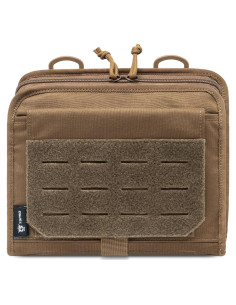 Pouch Táctico TSPRO EDC Molle 22x17x37 cm Caqui
