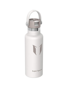 Botella de Agua Aislada Super Sparrow 500 ml FlipFlow Gris 2