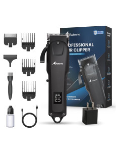 Cortadora de Cabello Inalámbrica Astovia - 7000 RPM, LED, 300 Min
