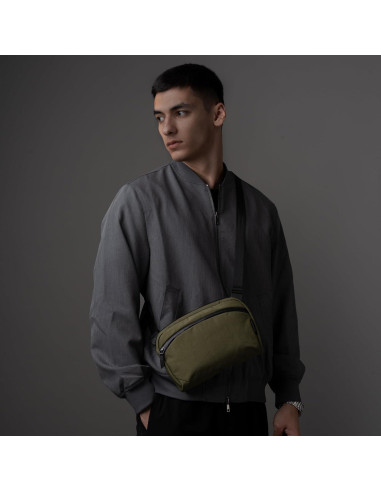 Bolsa de Hombro ALPAKA Flight Sling 2L Verde Compacta