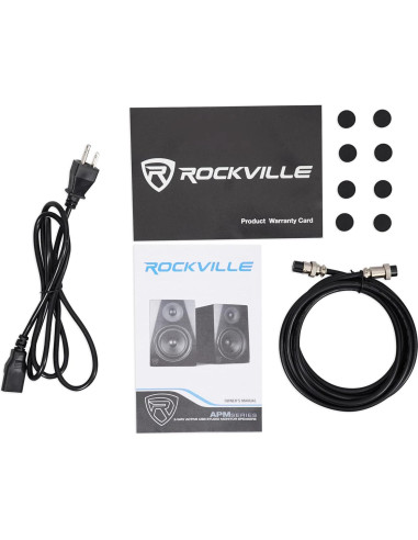 Monitores de Estudio Rockville APM5B 5.25" 250W USB Negro