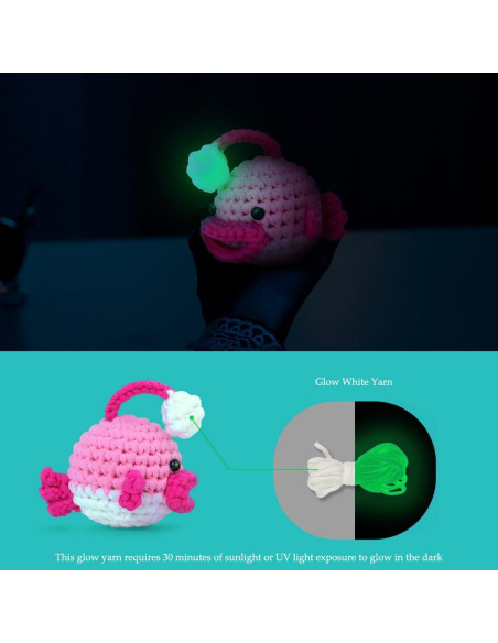 Kit de Crochet Brillante NestledCrafts Hootwin para Principiantes