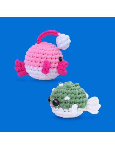 Kit de Crochet Brillante NestledCrafts Hootwin para Principiantes