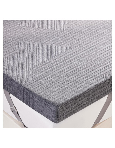 Almohadilla de Espuma Viscoelástica BDEUS 3" Individual Gris