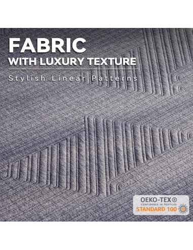 Almohadilla de Espuma Viscoelástica BDEUS 3" Individual Gris