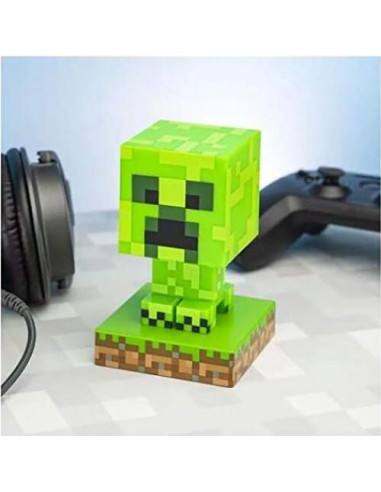 Lámpara de Noche Creeper Minecraft Paladone 12 cm