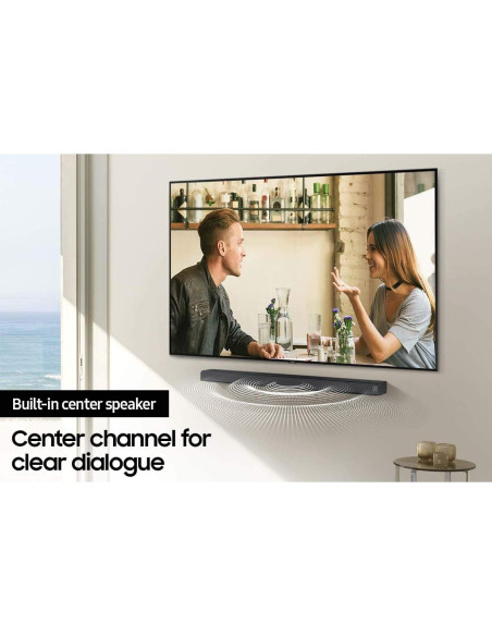 Barra de Sonido Samsung HW-S60A 5.0ch con Alexa y Bluetooth