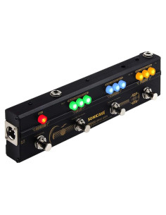 Pedal Efecto Guitarra Acústica SONICAKE QCE-50 Preamp Chorus Delay Reverb