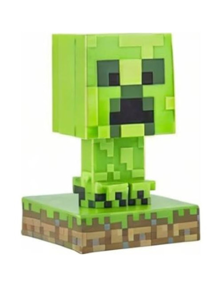 Lámpara de Noche Creeper Minecraft Paladone 12 cm