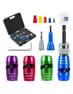 Destripador de Cables Automático ZEosonor 4 Piezas 6-14 AWG