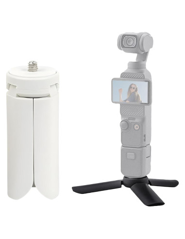Trípode Mini TYUANDOUER Plegable para DJI Osmo Pocket 3 - Blanco