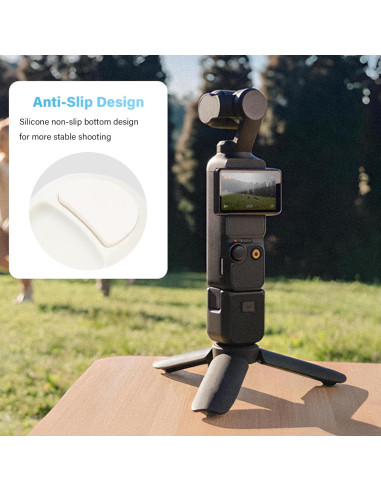 Trípode Mini TYUANDOUER Plegable para DJI Osmo Pocket 3 - Blanco