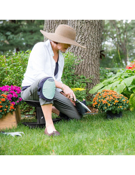 Silla de Jardín Vertex GB1227 con Cojín y Funda - 1.36 kg
