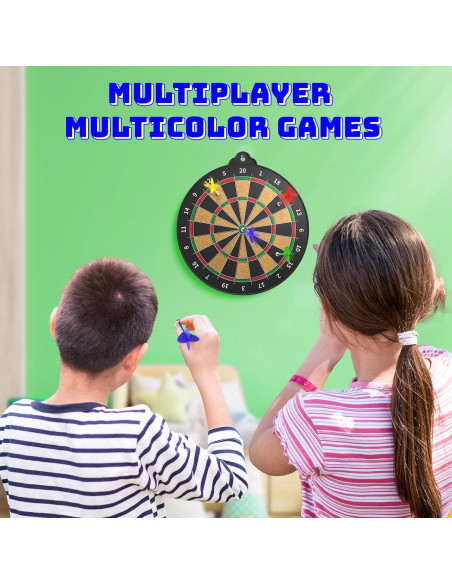 Tablero de Dardos Magnético Beayuck 35.56 cm para Niños