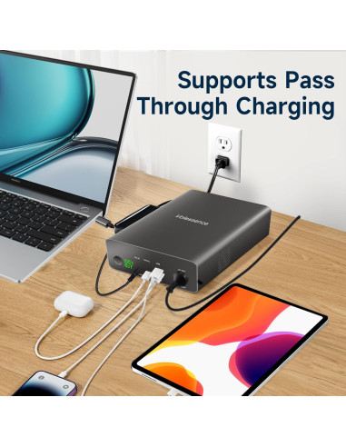 Banco de Energía Portátil 80000mAh NJF-K8 Carga Rápida 130W